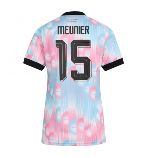 Belgie Thomas Meunier #15 Venkovní Dres pro Dámské MS 2026 Krátký Rukáv Belgie Thomas Meunier #15 Venkovní Dres pro Dámské MS 2026 Krátký Rukáv